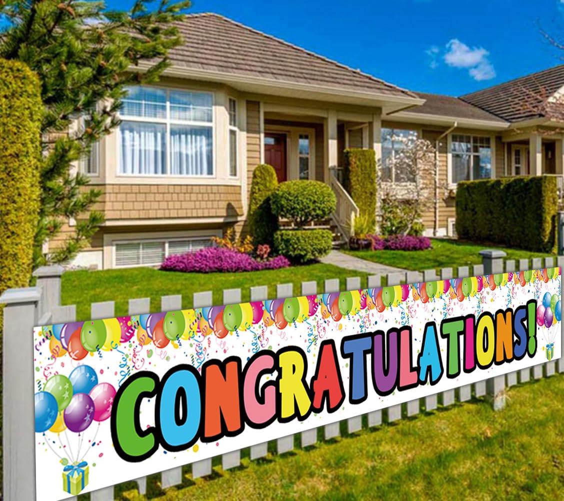 congratulations banner